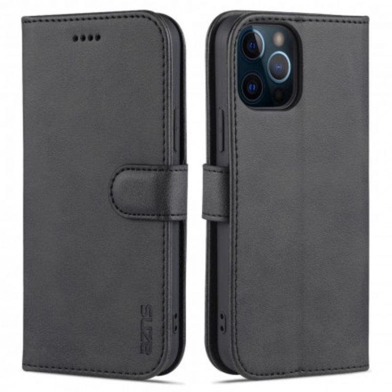 Κάλυμμα iPhone 13 Azns Faux Leather