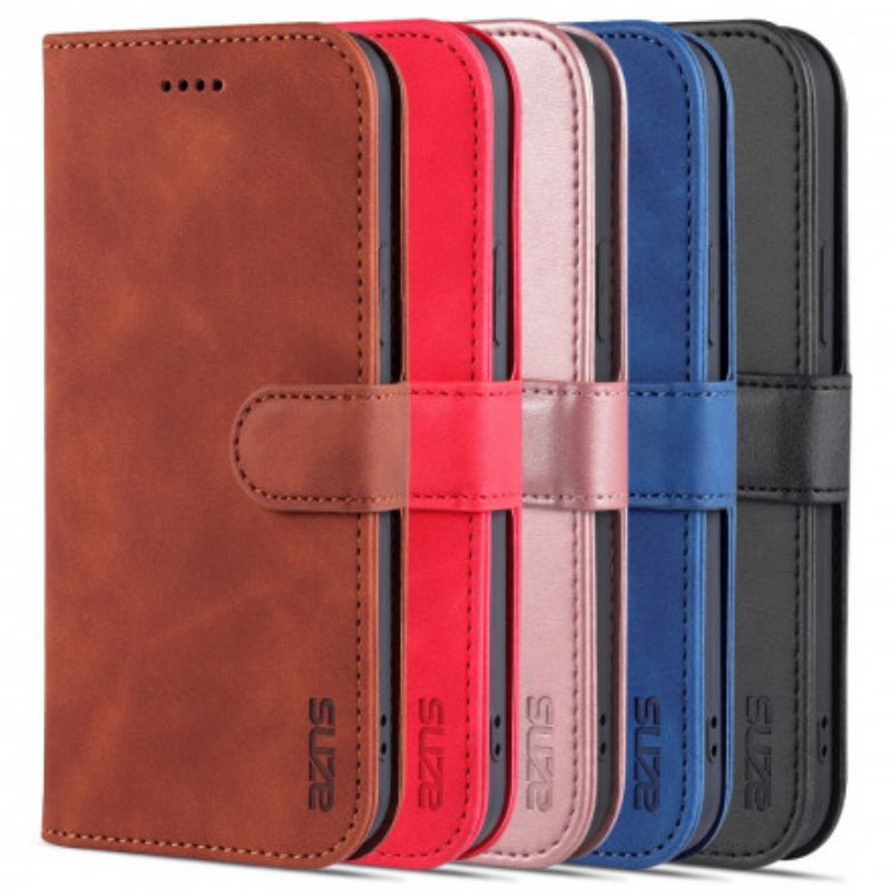 Κάλυμμα iPhone 13 Azns Faux Leather