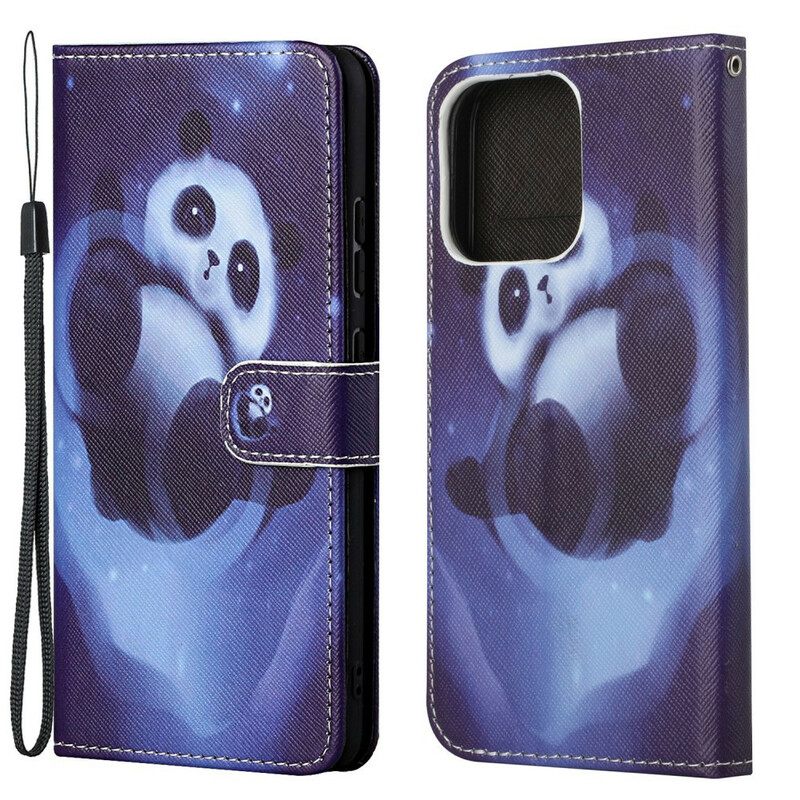 Κάλυμμα iPhone 13 Panda Space