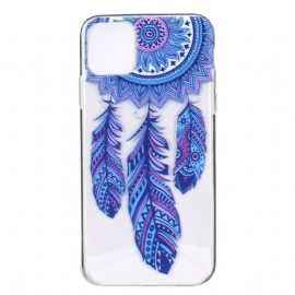 Θήκη iPhone 13 Blue Feathers Dream Catcher