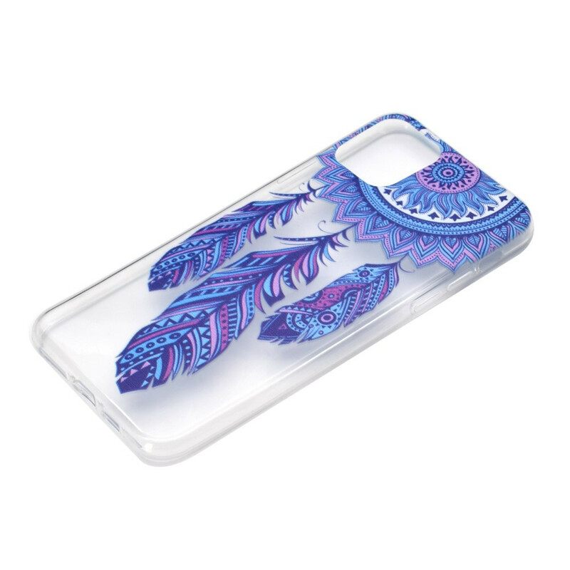 Θήκη iPhone 13 Blue Feathers Dream Catcher