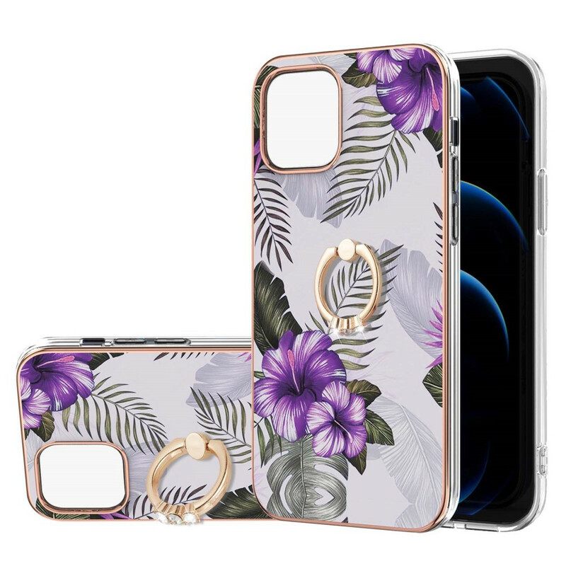 Θήκη iPhone 13 Δαχτυλίδι-στήριγμα Floral