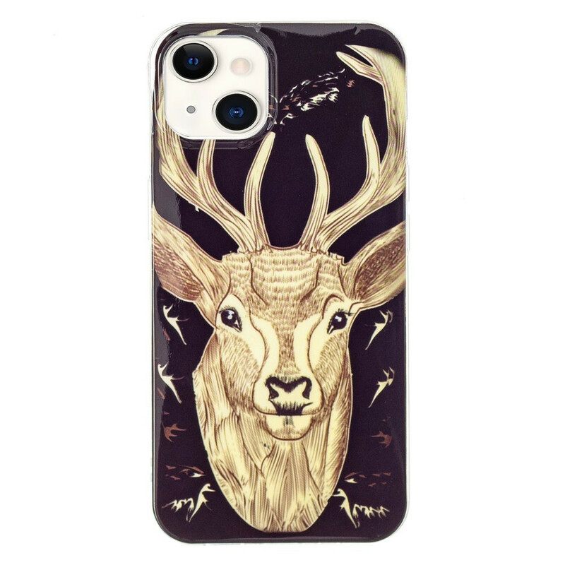 Θήκη iPhone 13 Fluorescent Majestic Stag