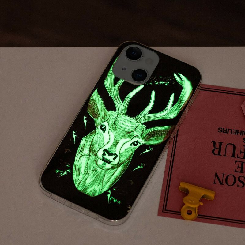 Θήκη iPhone 13 Fluorescent Majestic Stag