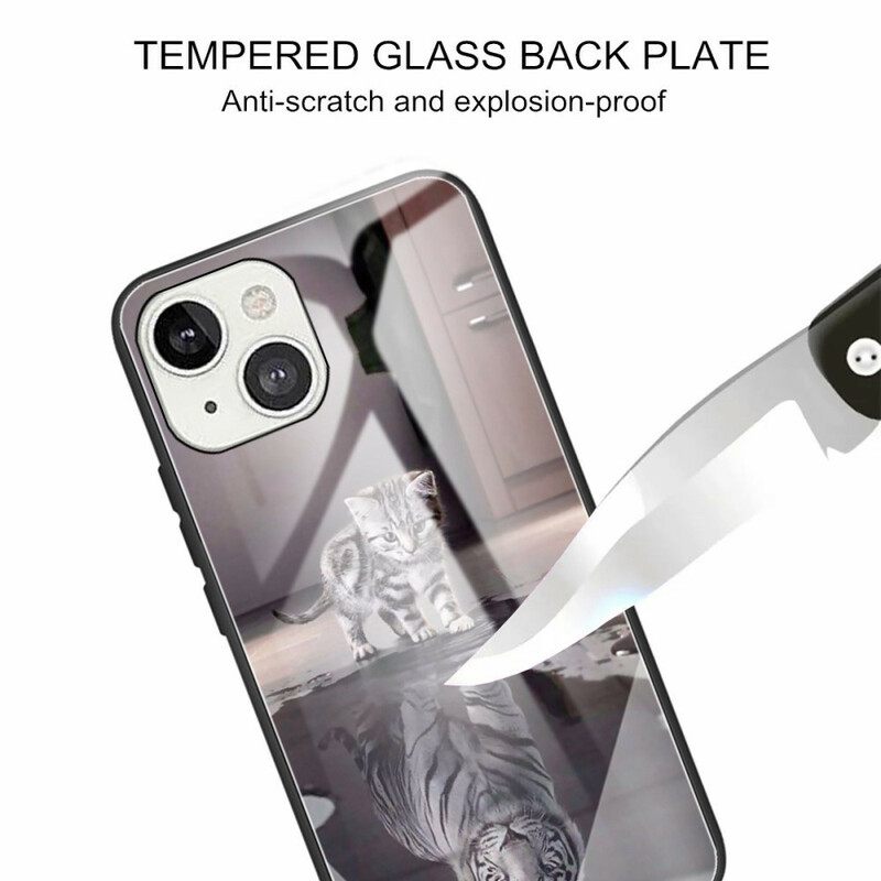 Θήκη iPhone 13 Kitten Dream Tempered Glass