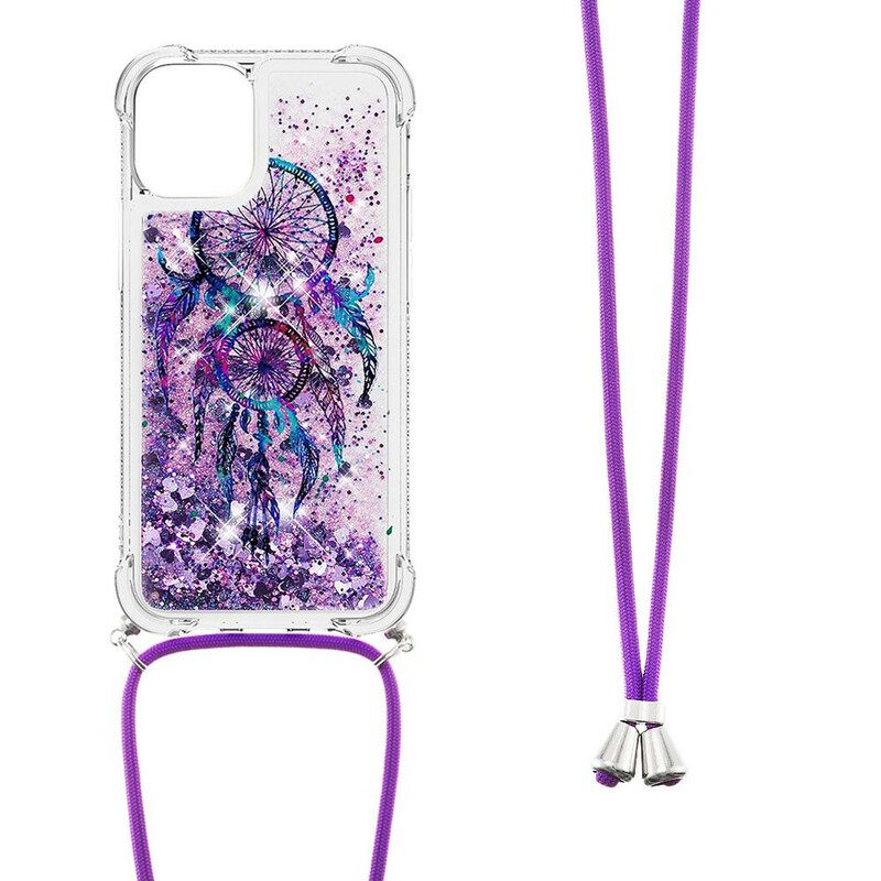 Θήκη iPhone 13 με κορδονι Dream Catcher Glitter Cord