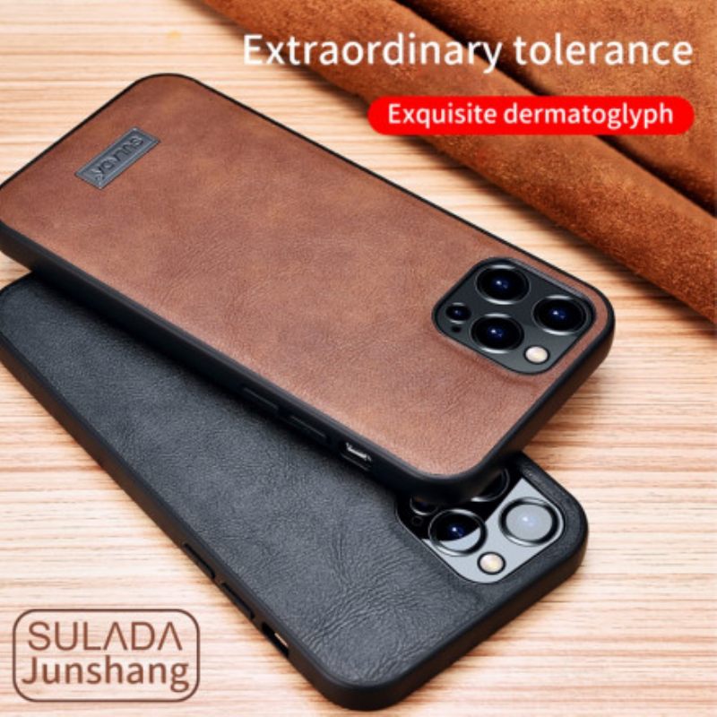 Θήκη iPhone 13 Sulada Leather Effect