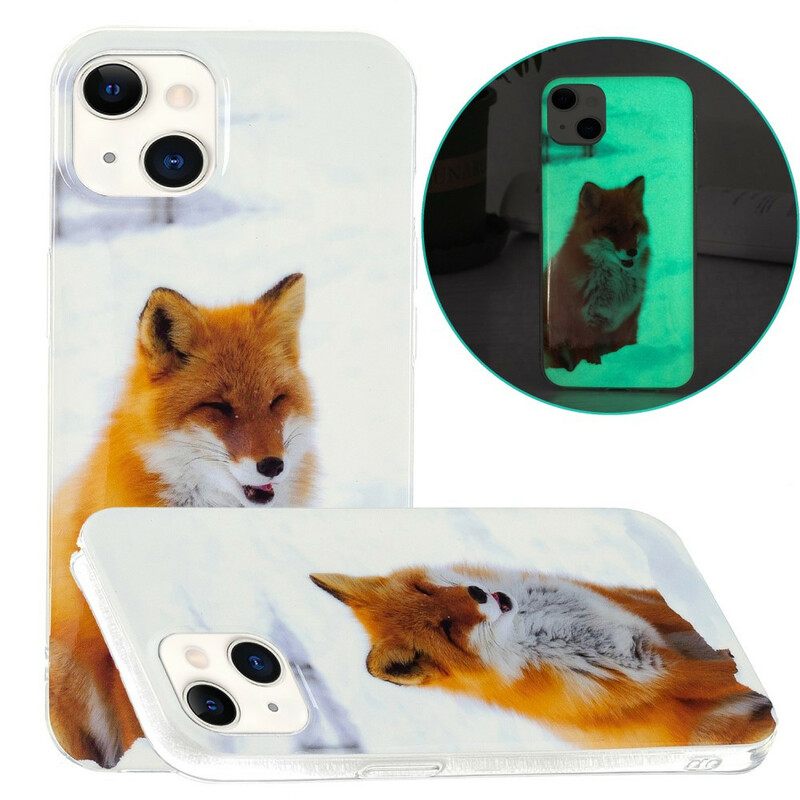 θηκη κινητου iPhone 13 Fluorescent Fox