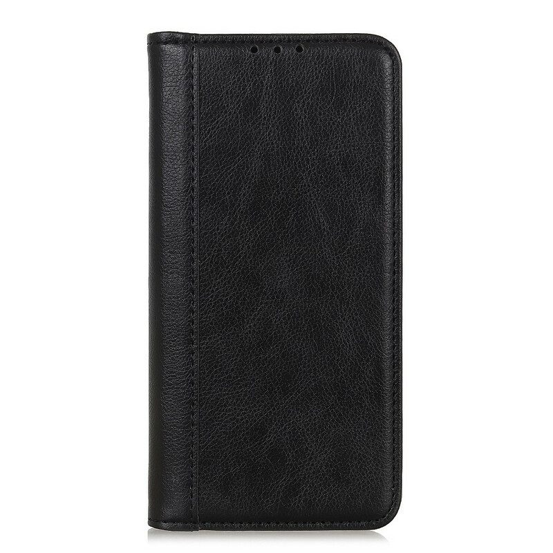 θηκη κινητου iPhone 13 Θήκη Flip Elegance Split Leather Litchi