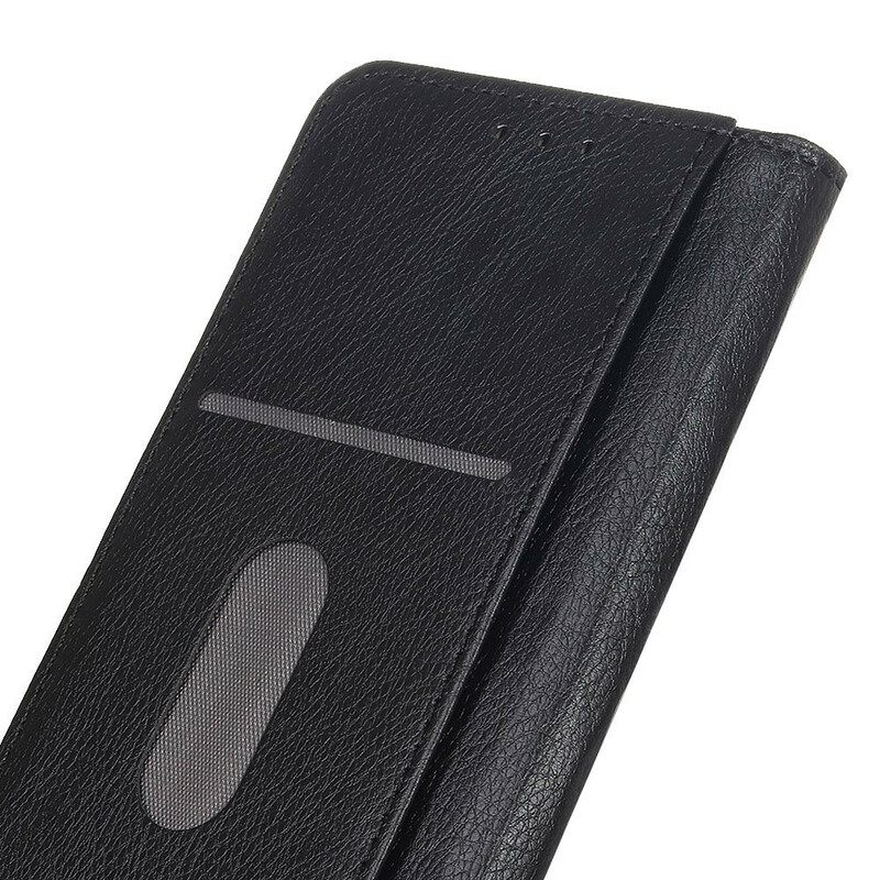 θηκη κινητου iPhone 13 Θήκη Flip Litchi Split Leather