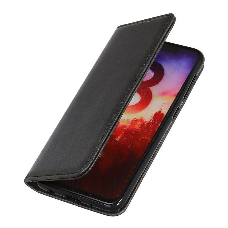 θηκη κινητου iPhone 13 Θήκη Flip Litchi Split Leather