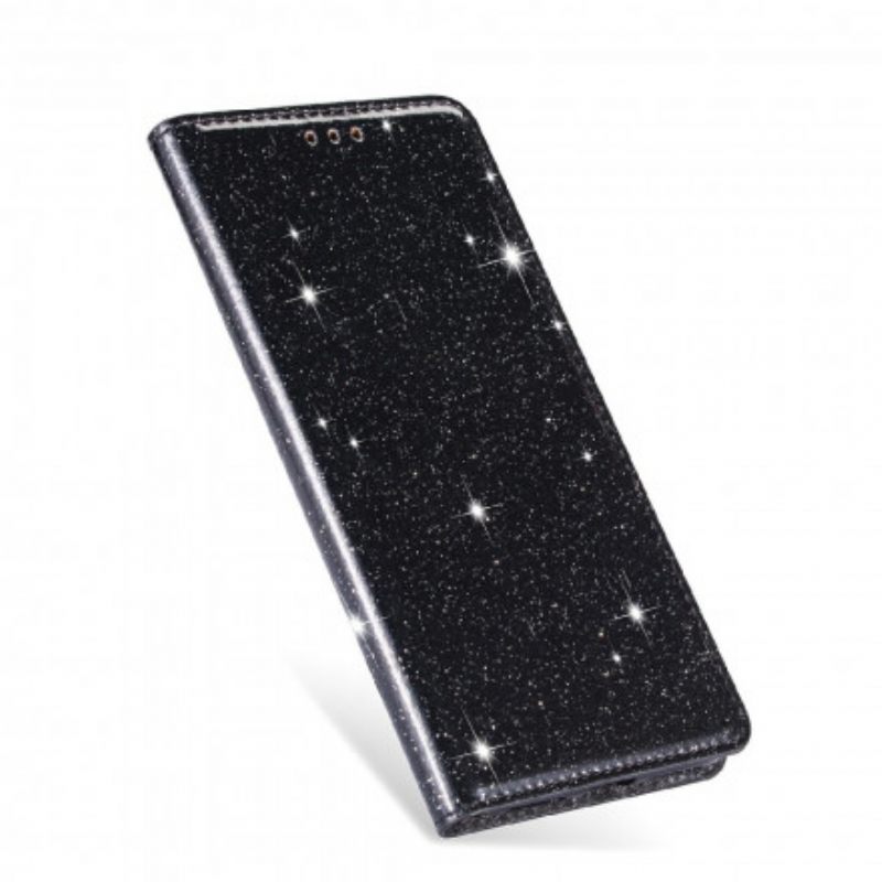 θηκη κινητου iPhone 13 Θήκη Flip Στυλ Glitter