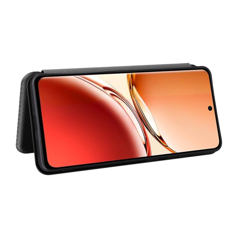 Δερματινη Θηκη Oppo Reno 12f 5g Ίνα Άνθρακα