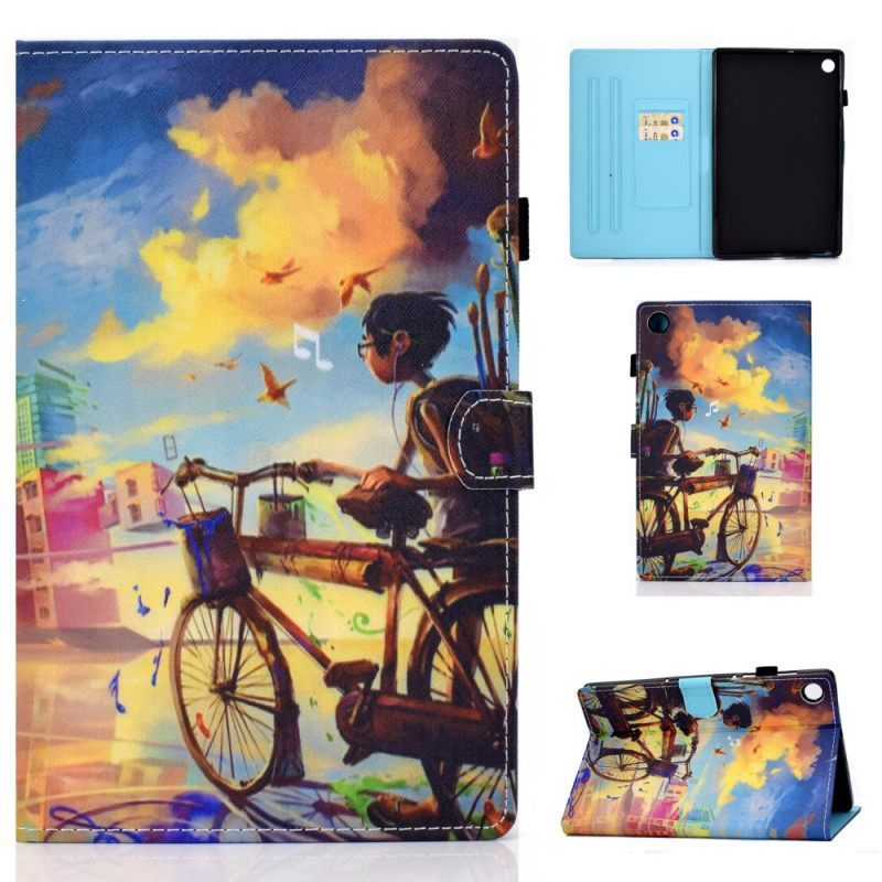 Κάλυμμα Samsung Galaxy Tab A8 (2021) Bike Art