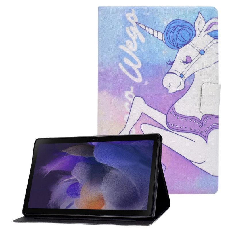 Κάλυμμα Samsung Galaxy Tab A8 (2021) Fantasy Unicorn