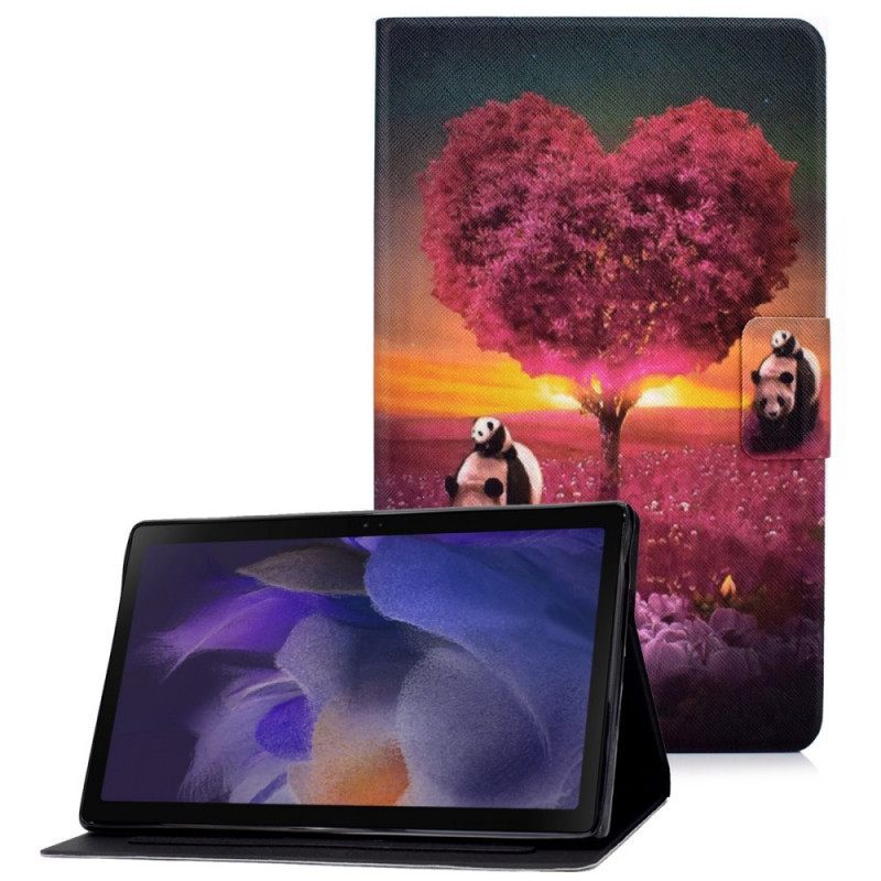 Κάλυμμα Samsung Galaxy Tab A8 (2021) Panda Heart