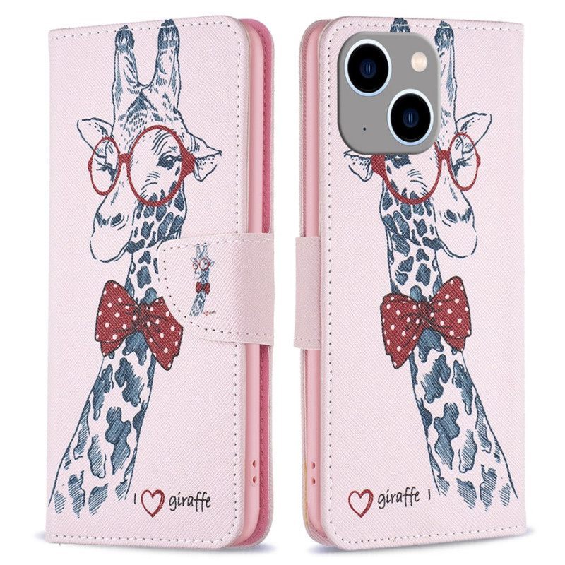 Κάλυμμα iPhone 15 Plus Intello Giraffe