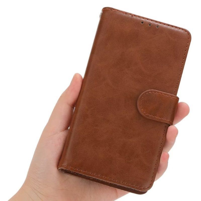 Κάλυμμα iPhone 15 Plus Sober Faux Leather