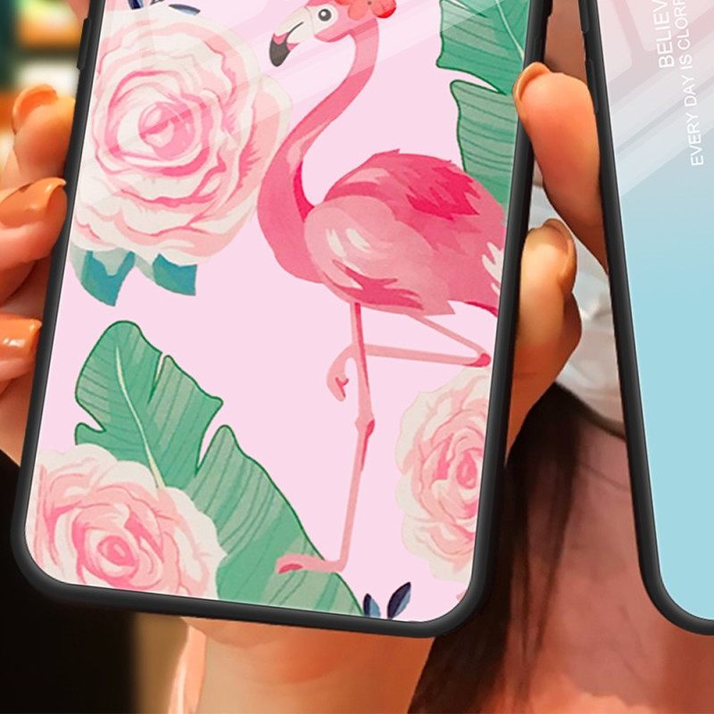 Θήκη iPhone 15 Plus Flamingo Tempered Glass