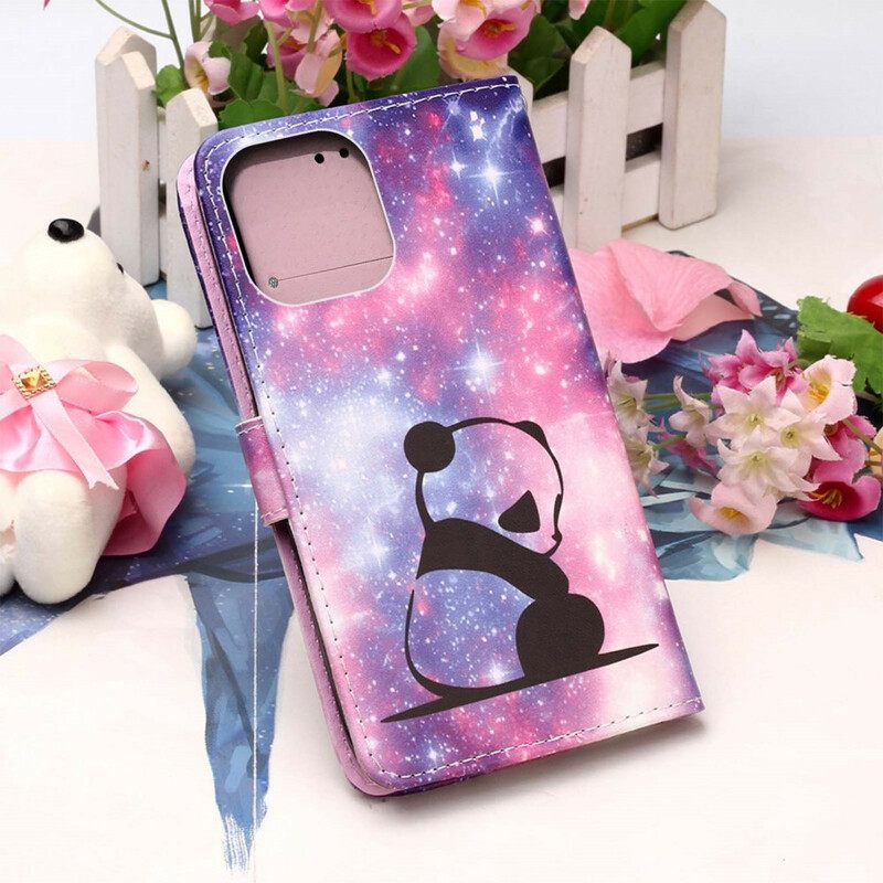 Κάλυμμα iPhone 13 Pro Max Galaxy Panda