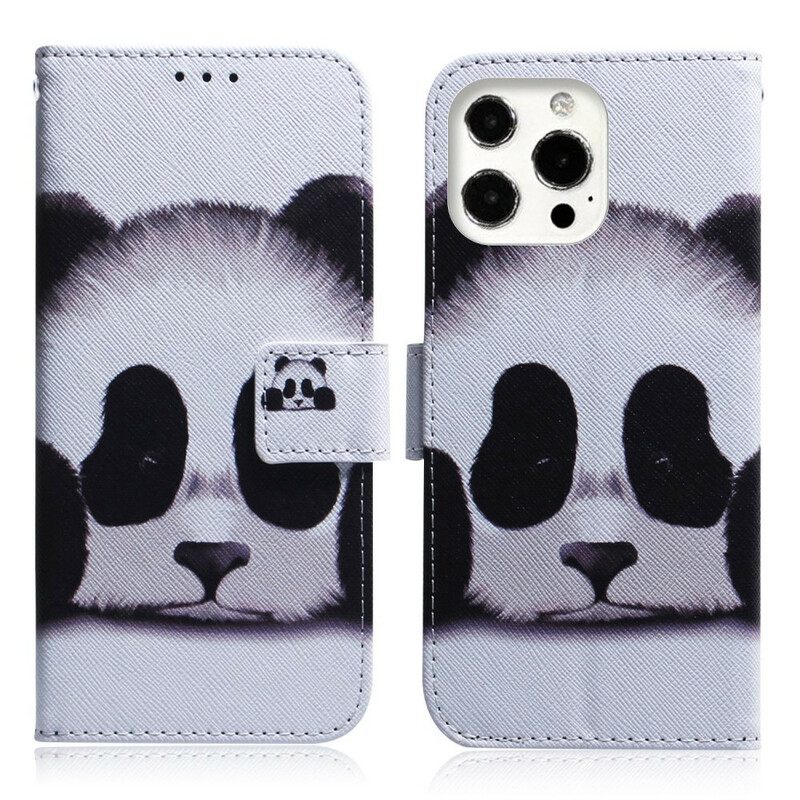 Κάλυμμα iPhone 13 Pro Max Πρόσωπο Panda