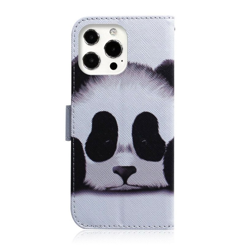 Κάλυμμα iPhone 13 Pro Max Πρόσωπο Panda