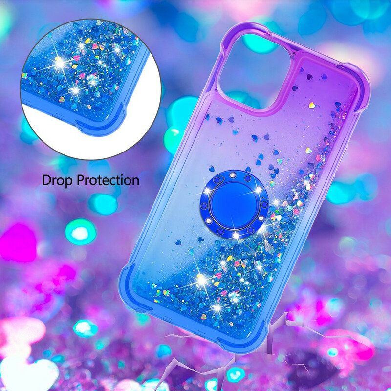 Θήκη iPhone 13 Pro Max Glitter Ring-support