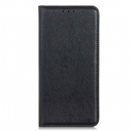 θηκη κινητου iPhone 13 Pro Max Θήκη Flip Litchi Split Leather