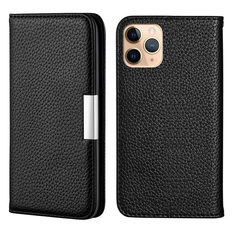 θηκη κινητου iPhone 13 Pro Max Θήκη Flip Litchi Ultra Chic Faux Leather