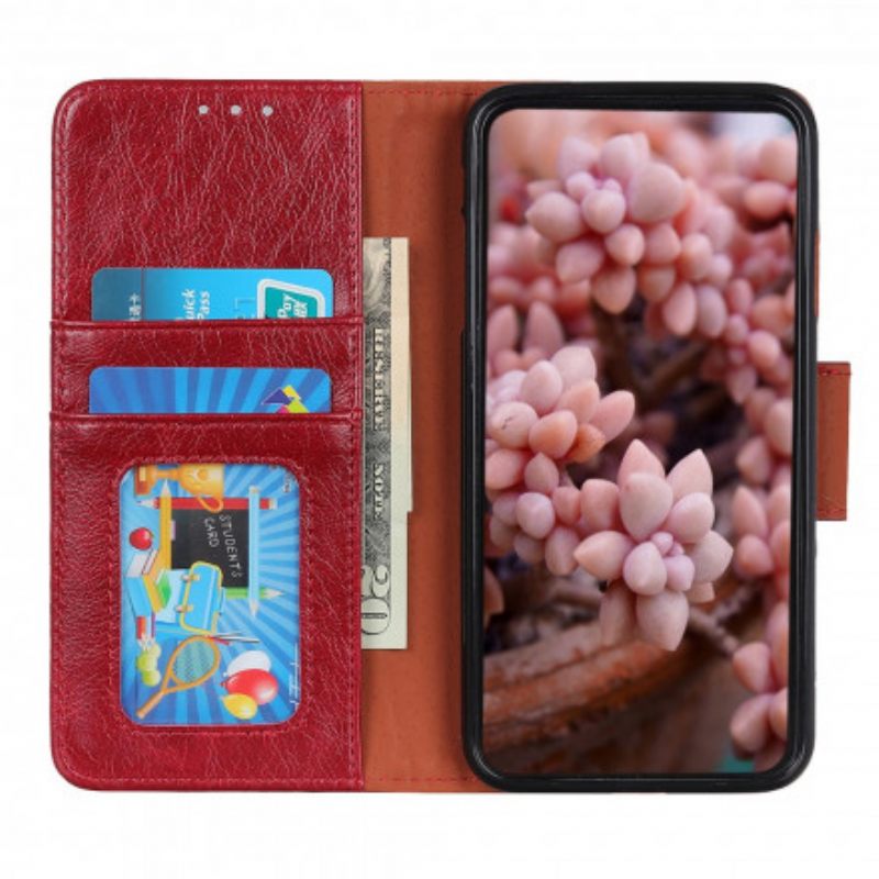 Κάλυμμα Realme 8 / 8 Pro Split Nappa Leather