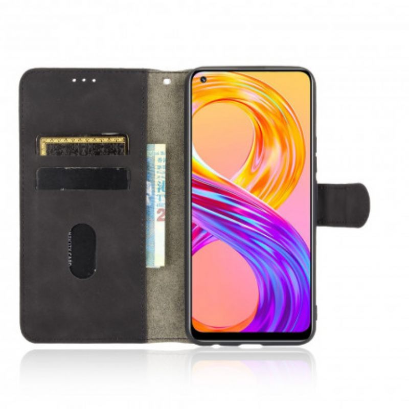 Θήκη Flip Realme 8 / 8 Pro Άγγιγμα Δέρματος