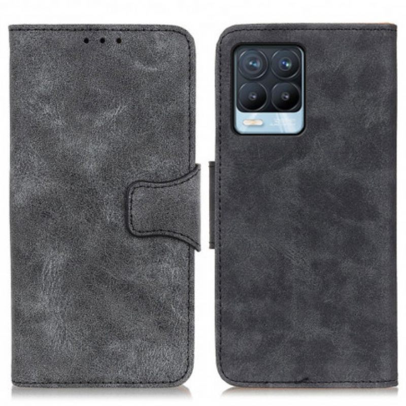 Θήκη Flip Realme 8 / 8 Pro Vintage Split Leather