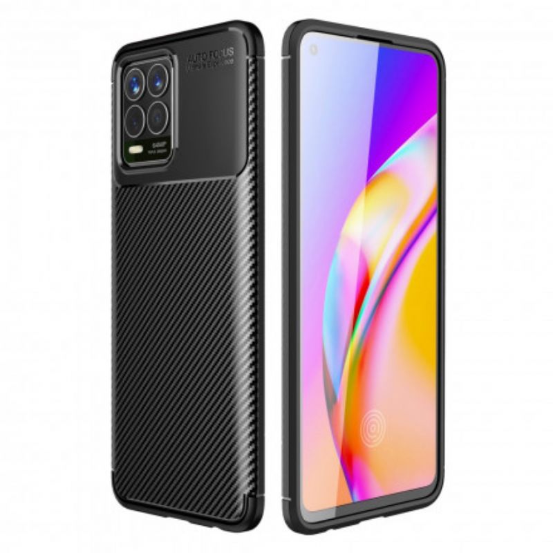 Θήκη Realme 8 / 8 Pro Ευέλικτη Υφή Από Ανθρακονήματα