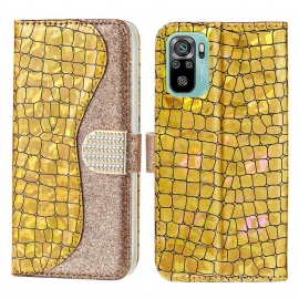 Κάλυμμα Xiaomi Redmi Note 10 / 10S Croco Diamonds