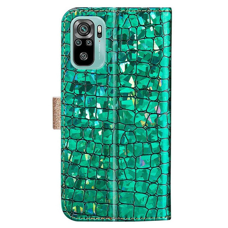 Κάλυμμα Xiaomi Redmi Note 10 / 10S Croco Diamonds