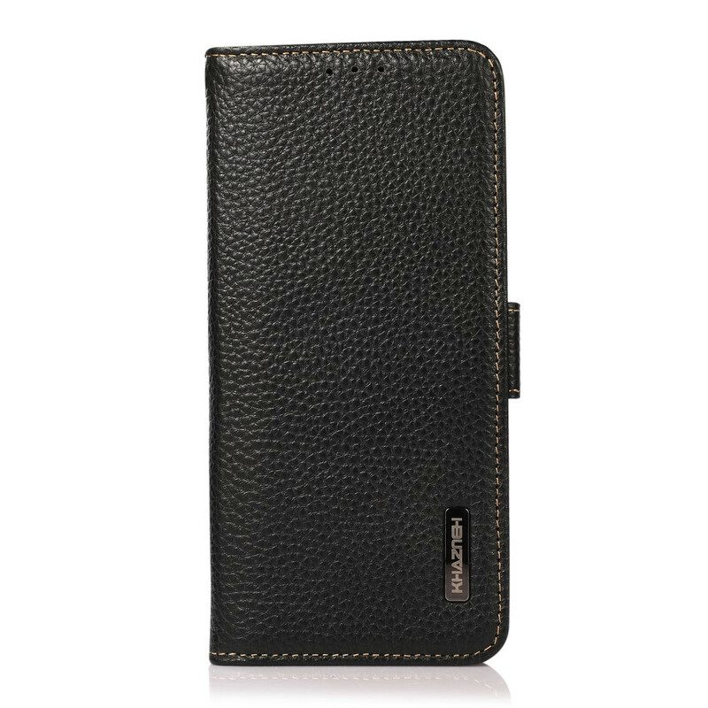 Κάλυμμα Xiaomi Redmi Note 10 / 10S Litchi Leather Khazneh Rfid