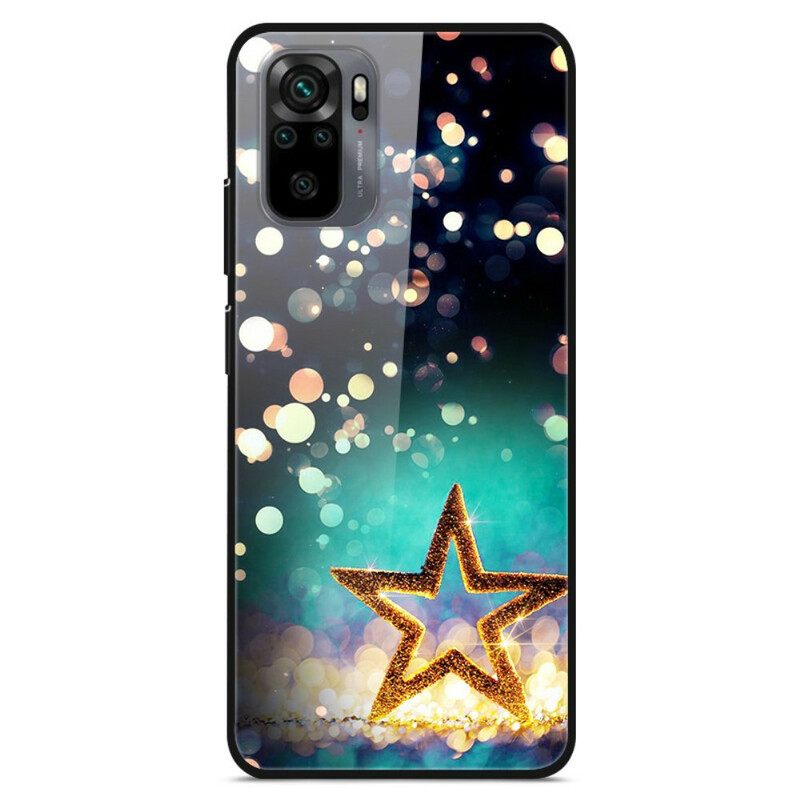 θηκη κινητου Xiaomi Redmi Note 10 / 10S Αστεροειδής Σκληρυμένο Γυαλί