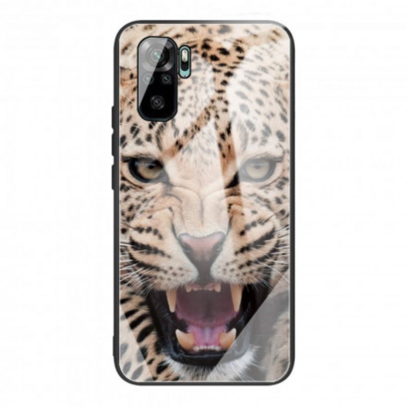 Θήκη Xiaomi Redmi Note 10 / 10S Leopard Tempered Glass