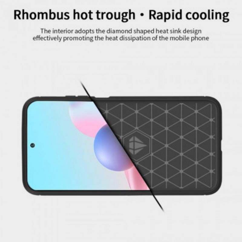 Θήκη Xiaomi Redmi Note 10 / 10S Mofi Brushed Carbon Fiber