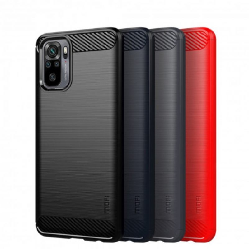 Θήκη Xiaomi Redmi Note 10 / 10S Mofi Brushed Carbon Fiber