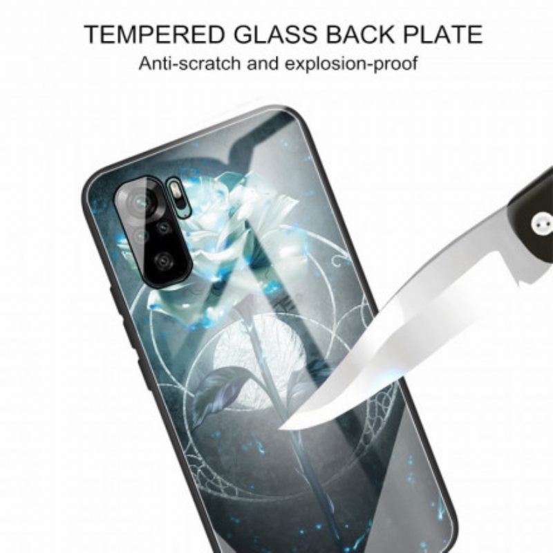 Θήκη Xiaomi Redmi Note 10 / 10S Ροζ Πράσινο Tempered Glass