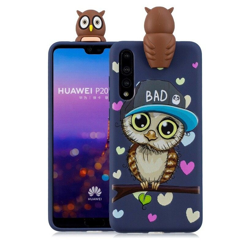 Θήκη Huawei P20 Pro 3d Bad Owl Fun