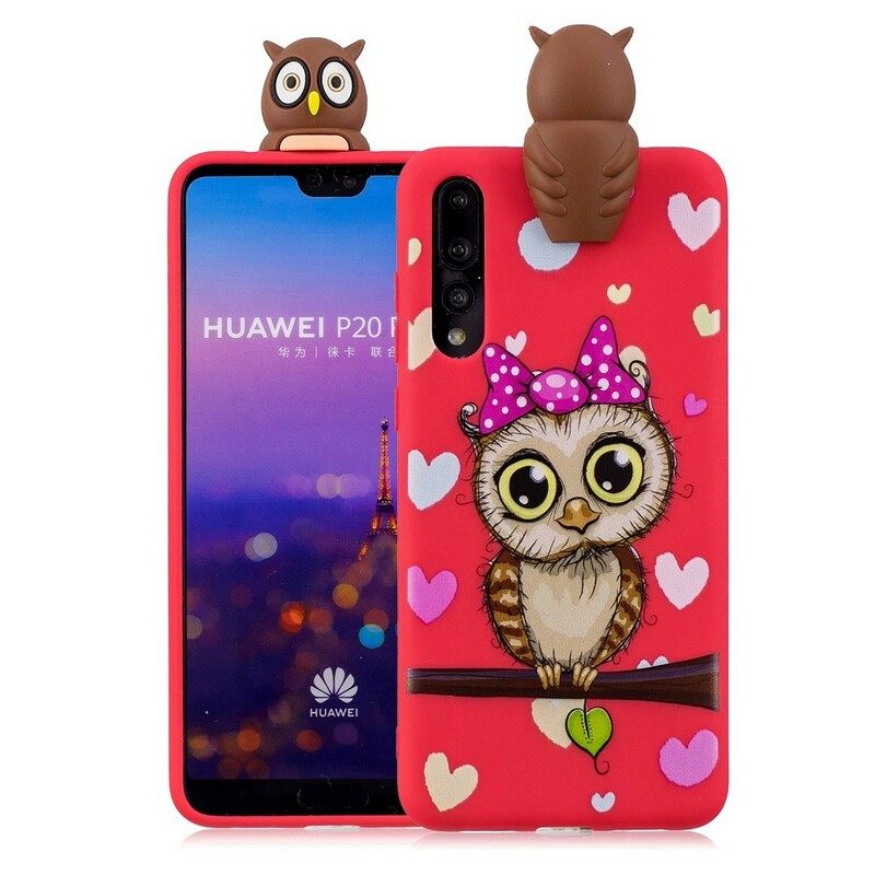 Θήκη Huawei P20 Pro 3d Miss Owl