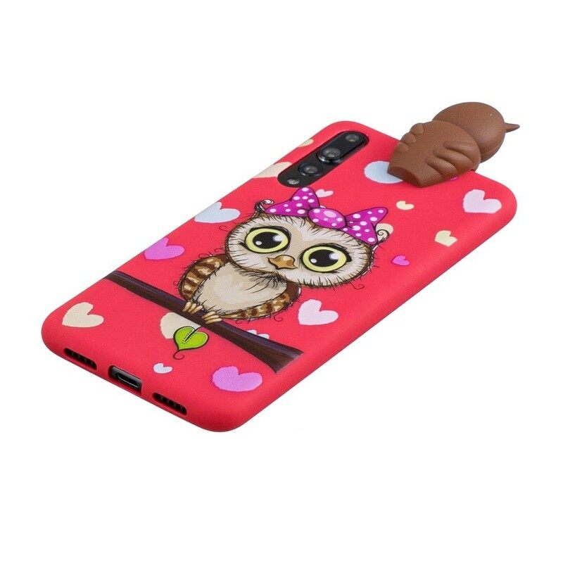 Θήκη Huawei P20 Pro 3d Miss Owl