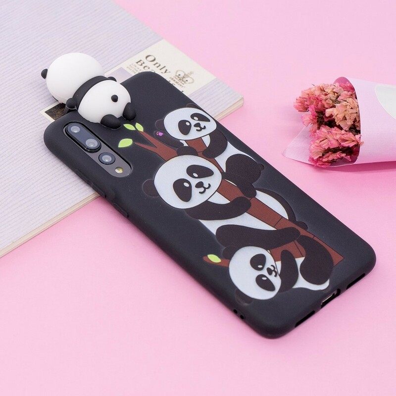 Θήκη Huawei P20 Pro Οικογένεια 3d Panda