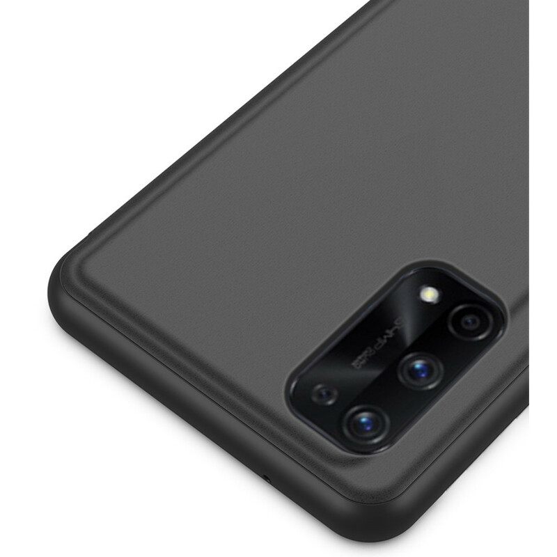 θηκη κινητου Realme 7 Pro Καθρέφτης Και Συνθετικό Δέρμα