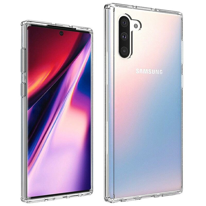 Θήκη Samsung Galaxy Note 10 Διαφανές Και Ακρυλικό