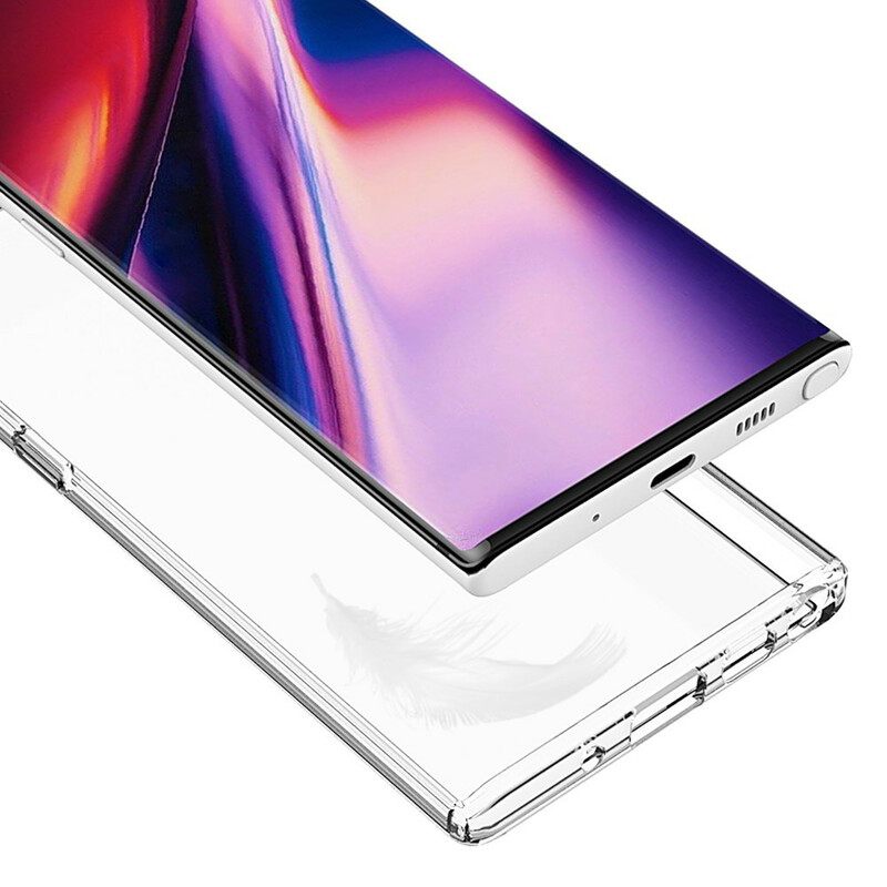 Θήκη Samsung Galaxy Note 10 Διαφανές Και Ακρυλικό