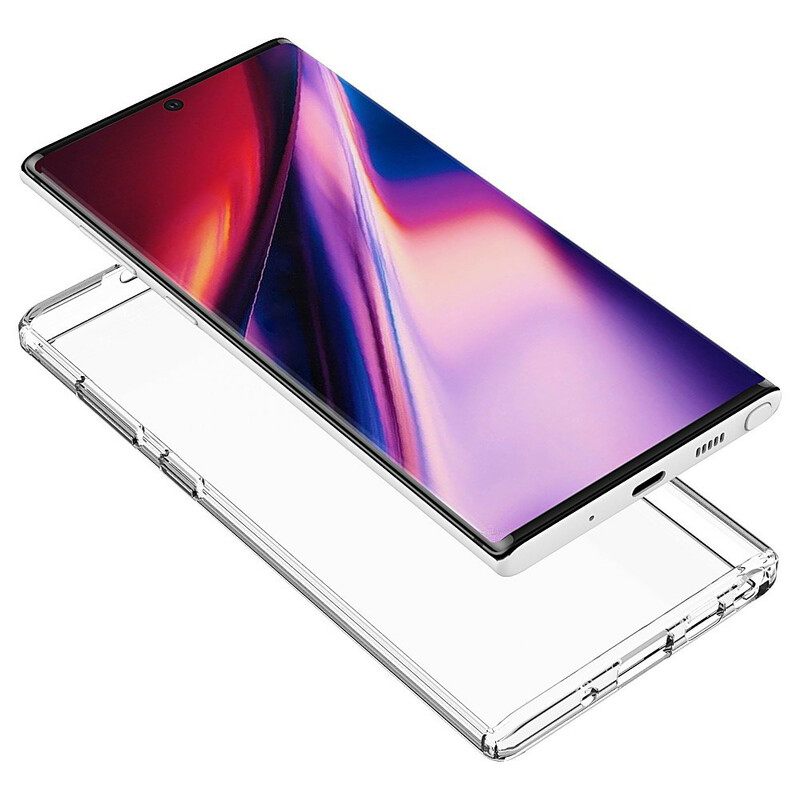 Θήκη Samsung Galaxy Note 10 Διαφανές Και Ακρυλικό