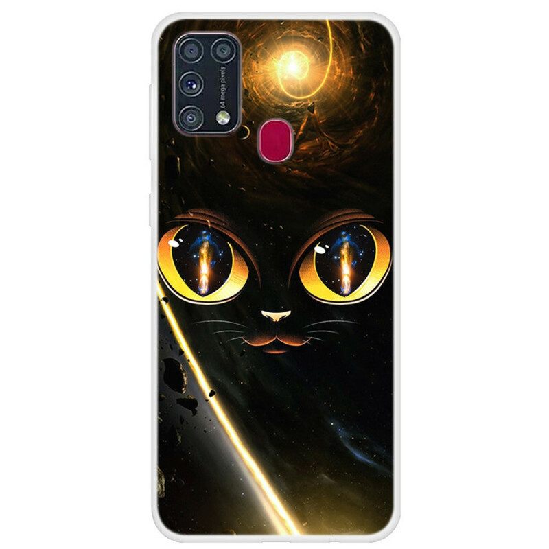 Θήκη Samsung Galaxy M31 Galaxy Cat